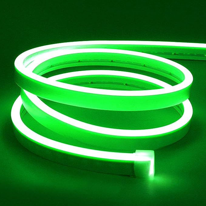 Flexible Waterproof Neon light 5 Meter DC 12V pure green