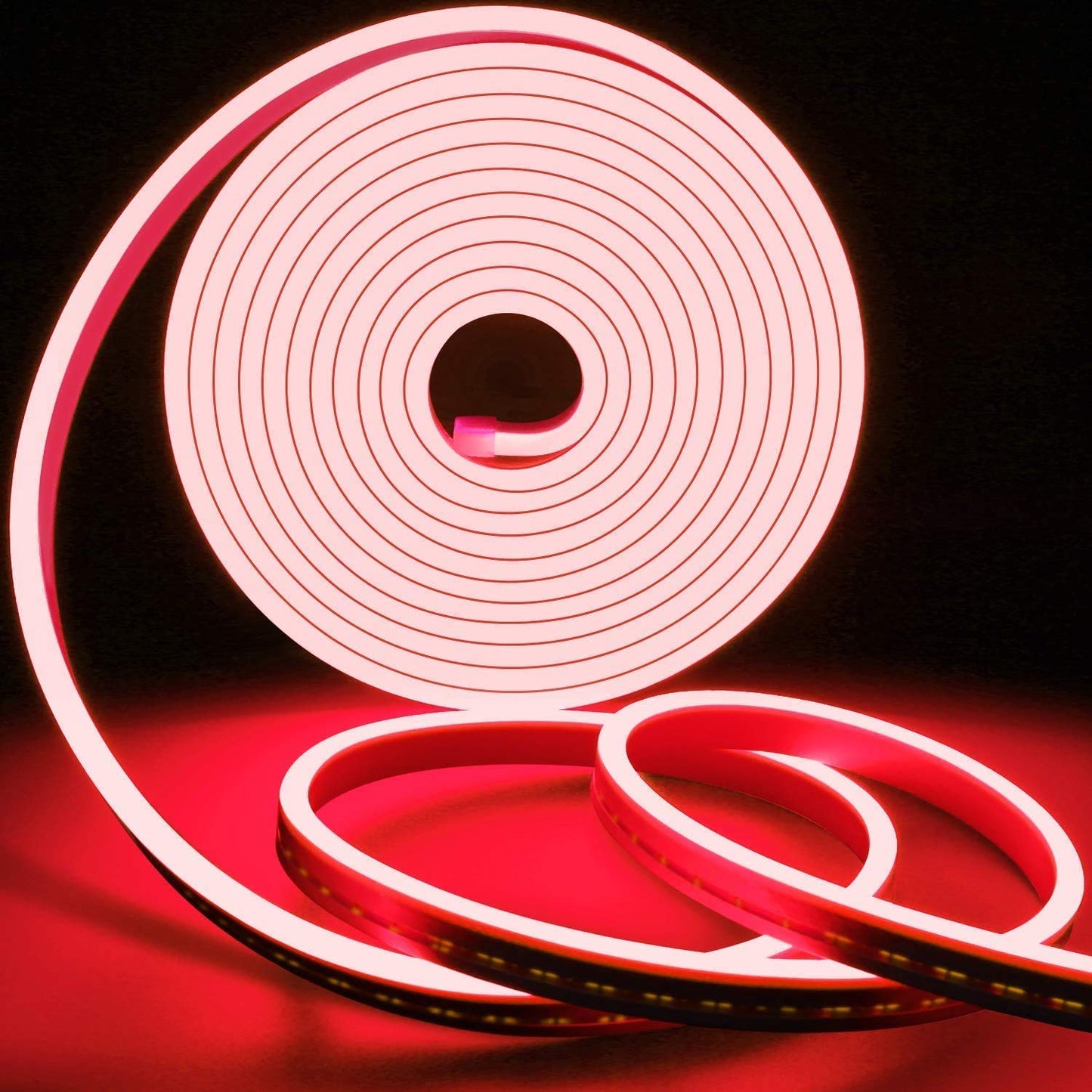 Flexible Waterproof Neon light 5 Meter DC 12V pure red