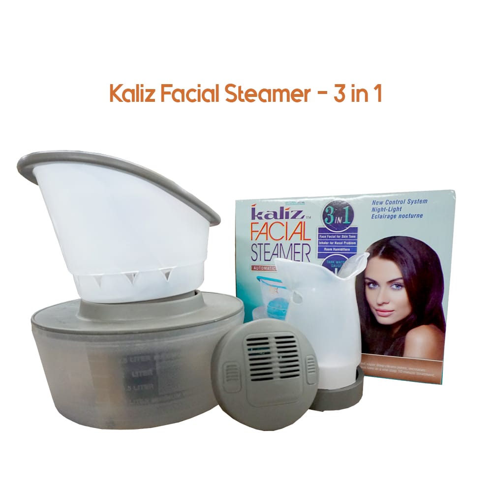 3 in 1 Kaliz Steamer And Inhaler For Block Nose Steam Facial