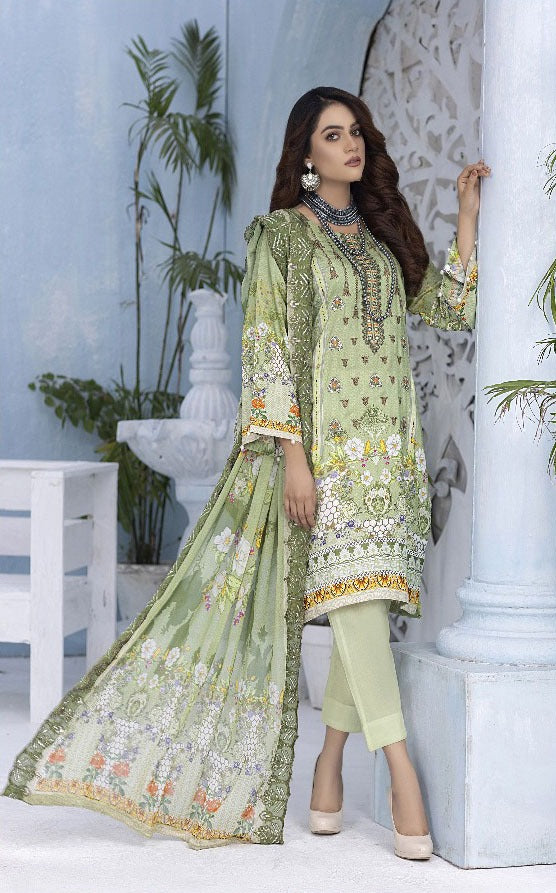 BIN SAEED Embroidered Viscose Collection 3 PIECES Unstitched Party Wear | winter 23