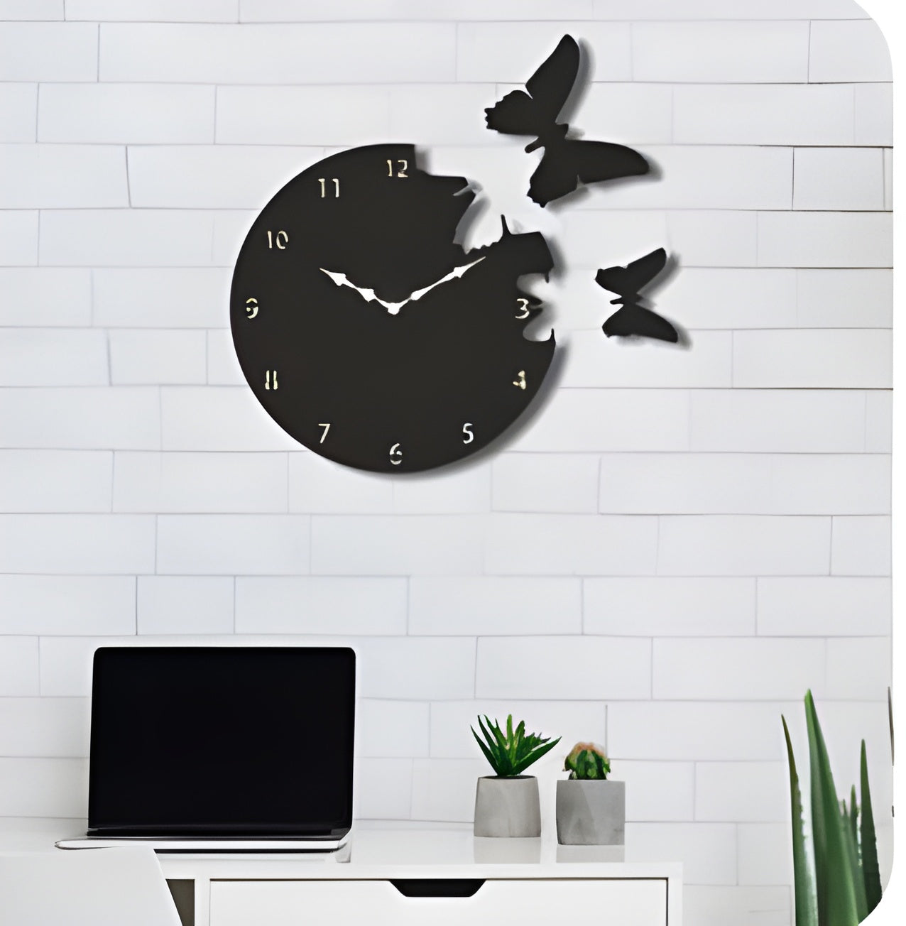 Butterfly Wall clock