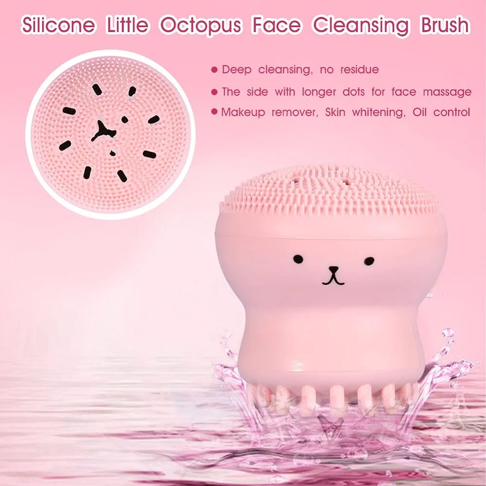Facial Cleansing Octopus Massager. Face Scrubber for Women