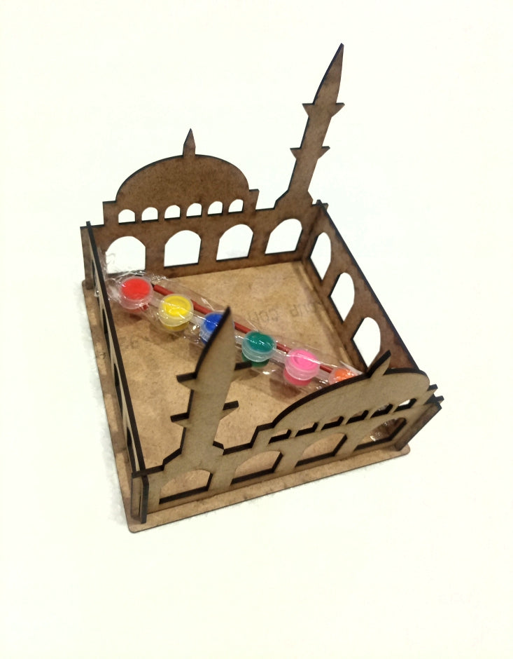 My masjid model kids Coloring activity MDF material