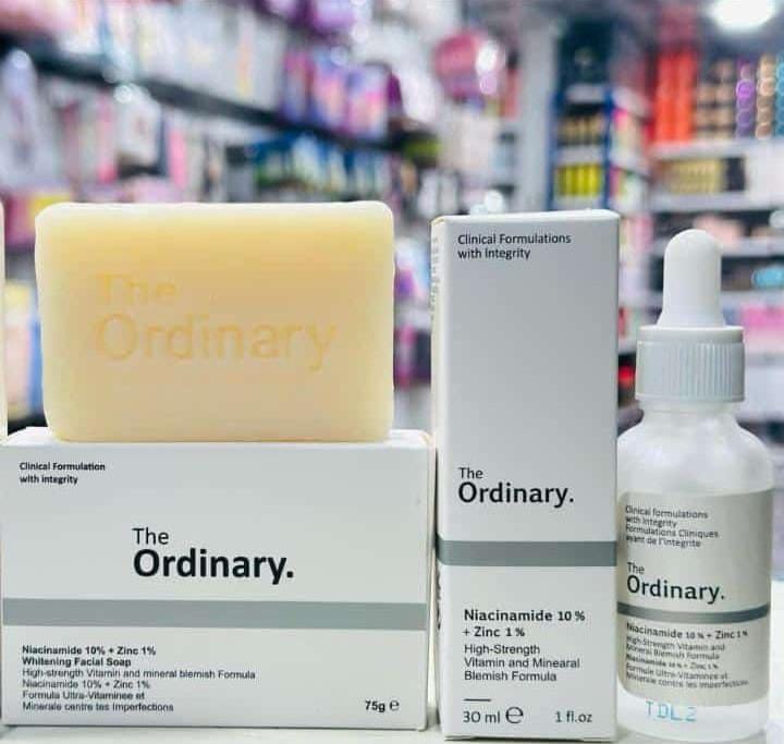 Ordinary Deal 2 (Soap & Batch Code Niacinamide Serum)