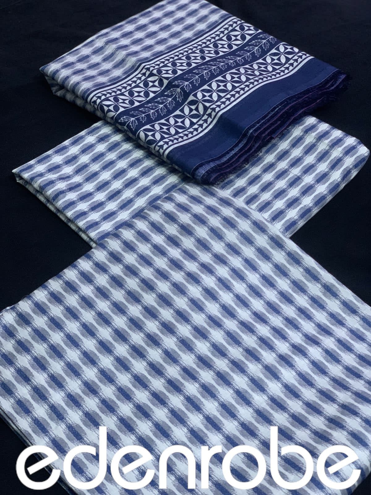 Edenrobe lawn | Unstitched 💯 Original 3pc Printed New Collection