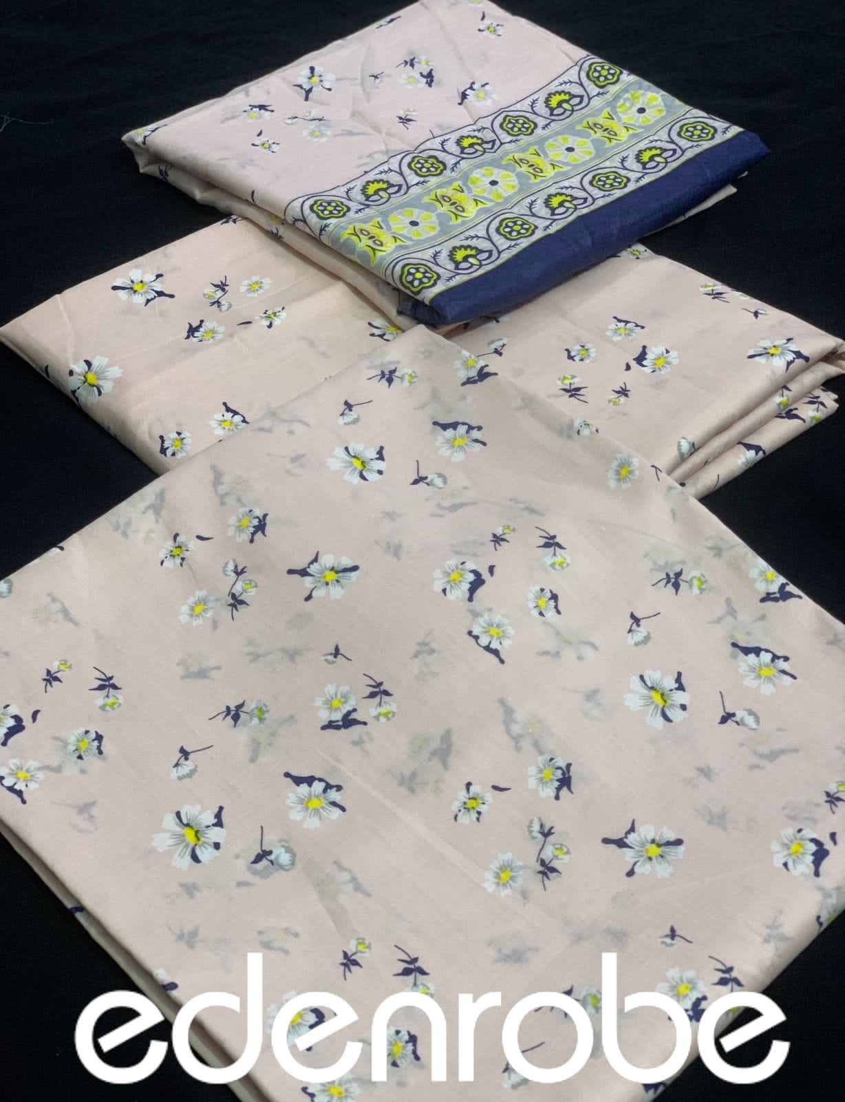 Edenrobe lawn | Unstitched 💯 Original 3pc Printed New Collection