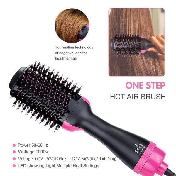 4-in-1 Hair Dryer & Straightener