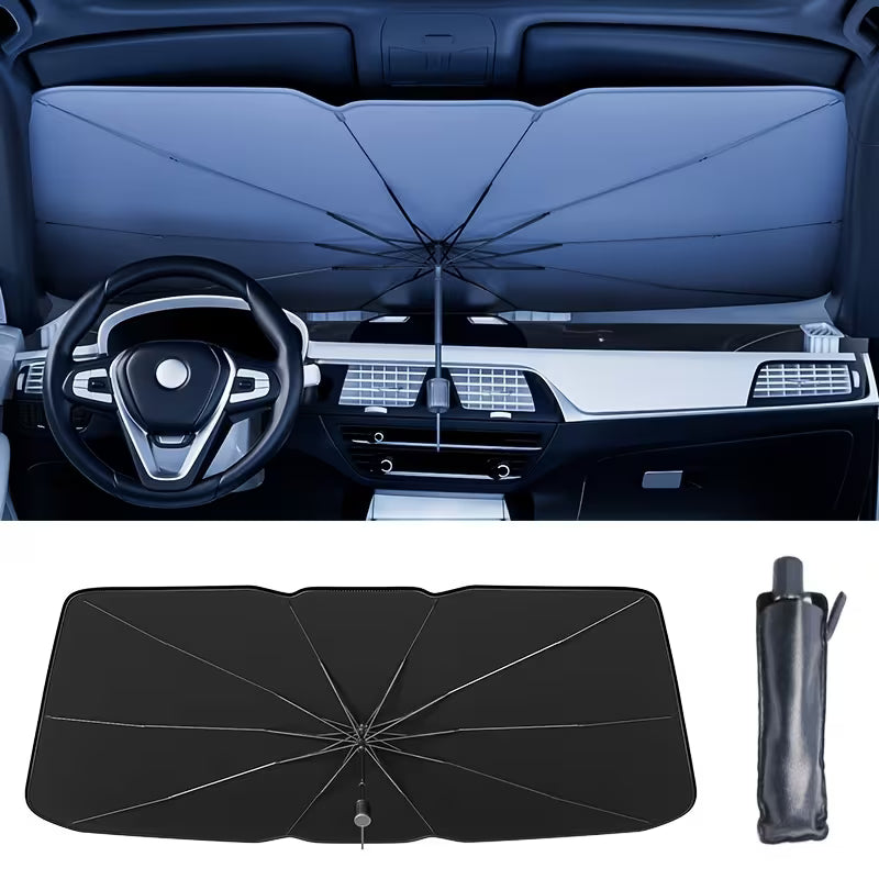 Foldable Umbrella Windshield Sun Shade for Car Interior Protection