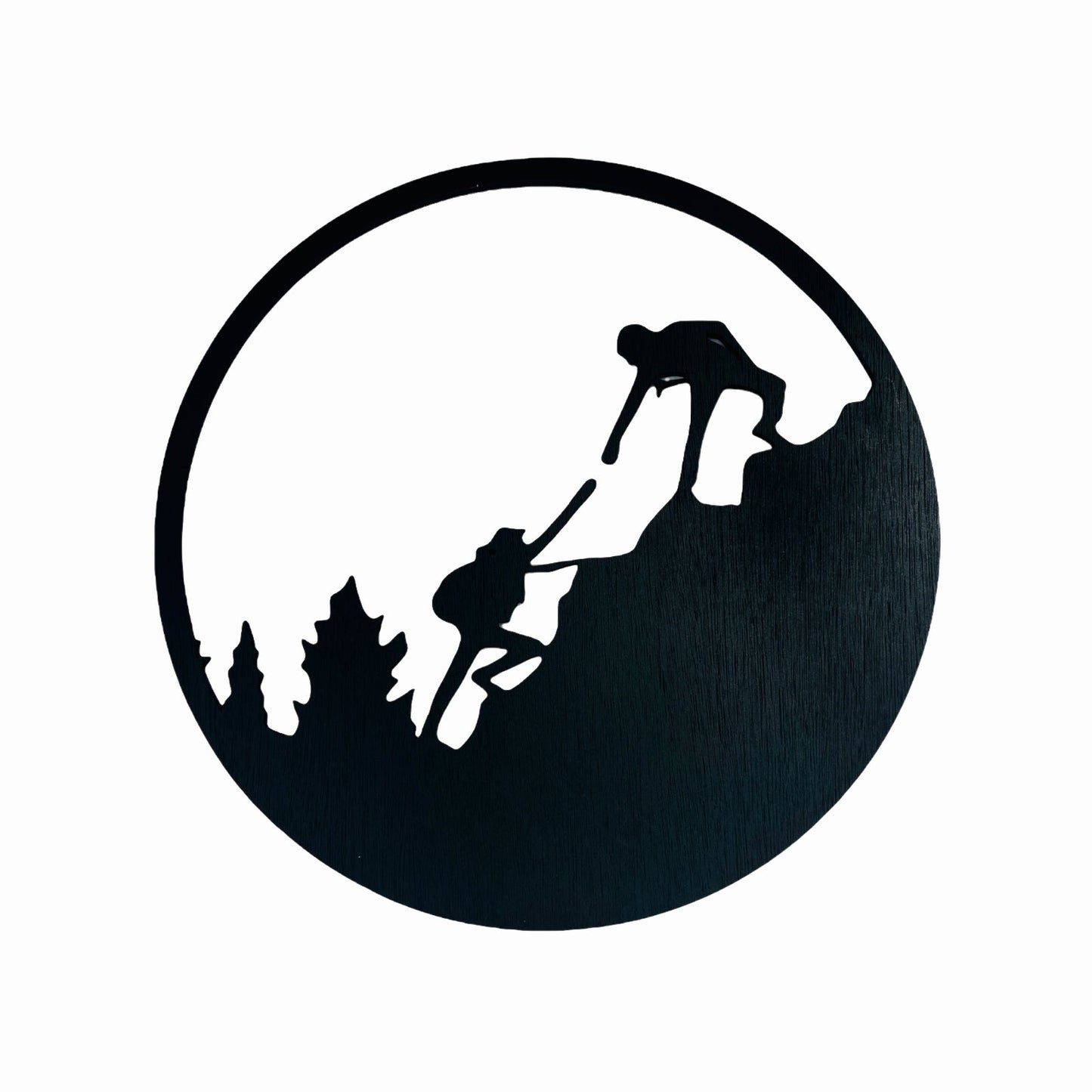Mountain Climbing Wood Wall Decoration