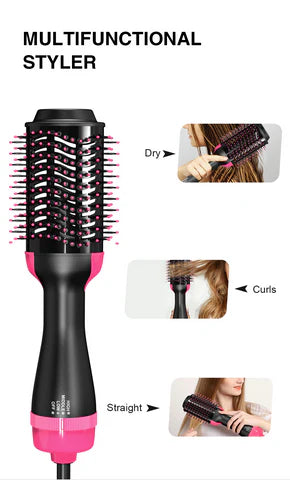 4-in-1 Hair Dryer & Straightener