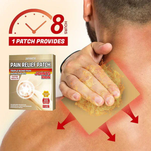 4 Pcs Japanese Pain Relief Patches