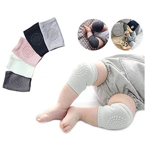 Baby Crawling Anti-Slip Knee Pad  (Random Colors)