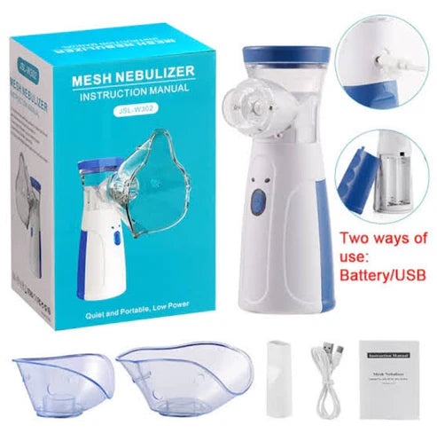 Rechargeable Portable Mesh Nebulizer Kit (40% Off Only For Today)
