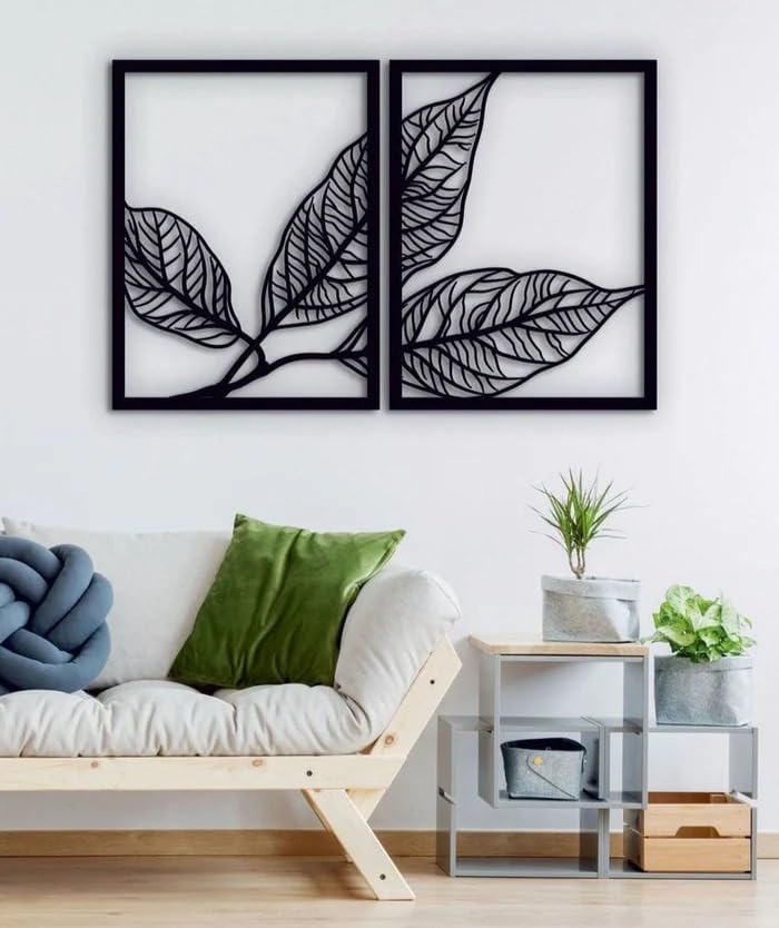 Leaf Wall Decoration | Office Wall Art | Exclusively Finish | Fashionable Design | Beautiful Artwork |Ready to Hang