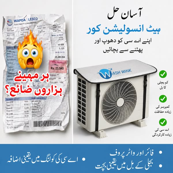 Air Conditioner Protective Cover - (IMPORTED)