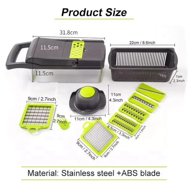 16-in-1 Vegetable Slicer Chopper