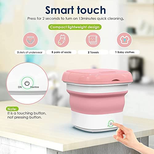 FOLDABLE WASHING MACHINE WITH DRYER