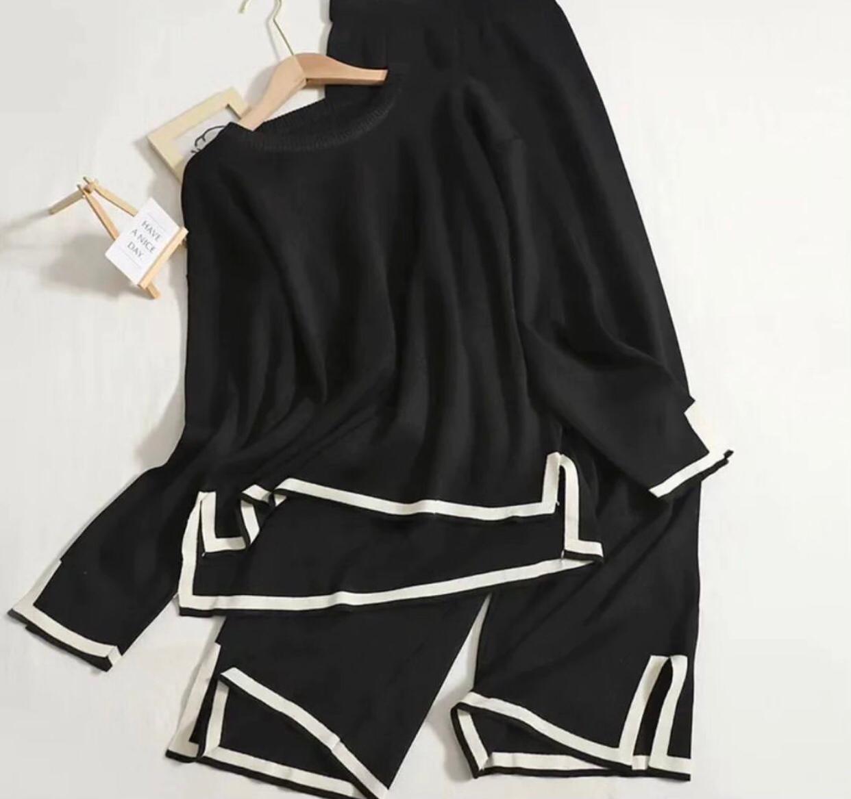 Black Turkish Winter Co-Ord Set