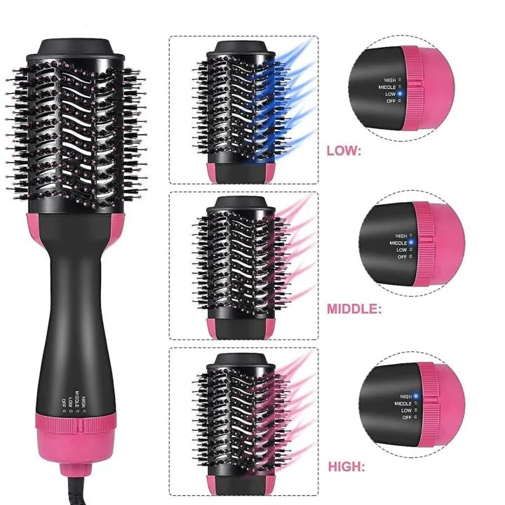 4-in-1 Hair Dryer & Straightener