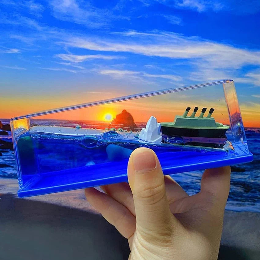 Acyralic Titanic Cruise Ship