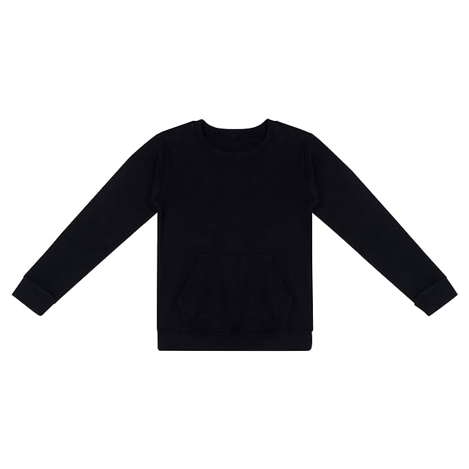 Kids Thermal Unisex Boy's and Girl's Winter Wear Thermal Full Sleeves Body Warmer Top | Unisex-Child Plain Thermal Top