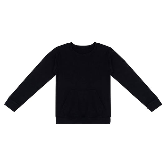 Kids Thermal Unisex Boy's and Girl's Winter Wear Thermal Full Sleeves Body Warmer Top | Unisex-Child Plain Thermal Top