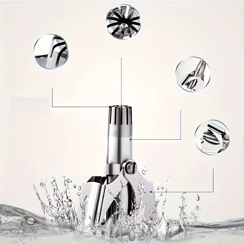 Stainless Steel Manual Nose Trimmer
