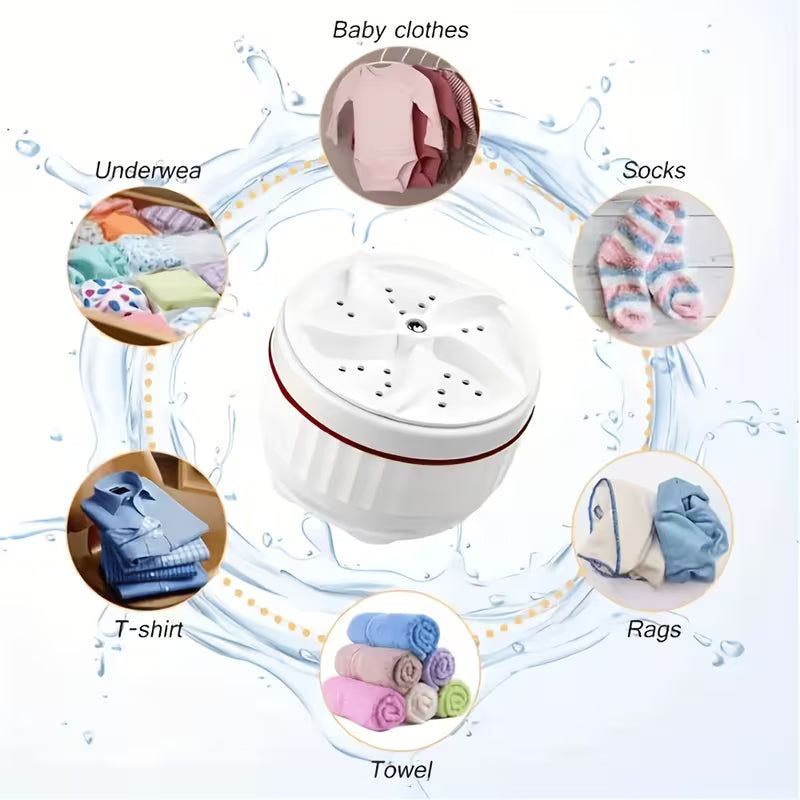 3 In 1 Portable Mini Washing Machine (LIMITED STOCK)