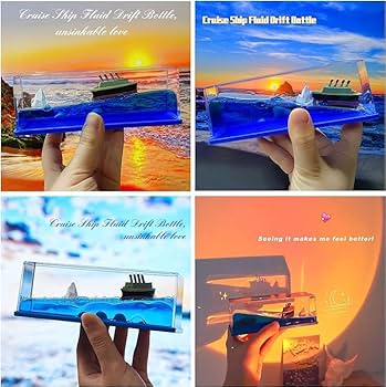 Acyralic Titanic Cruise Ship