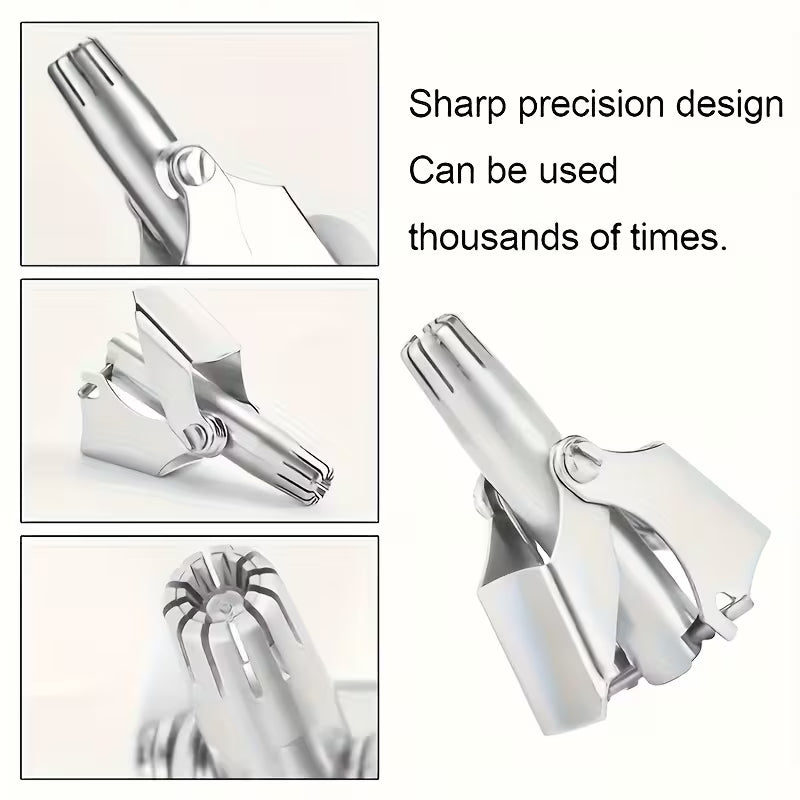 Stainless Steel Manual Nose Trimmer