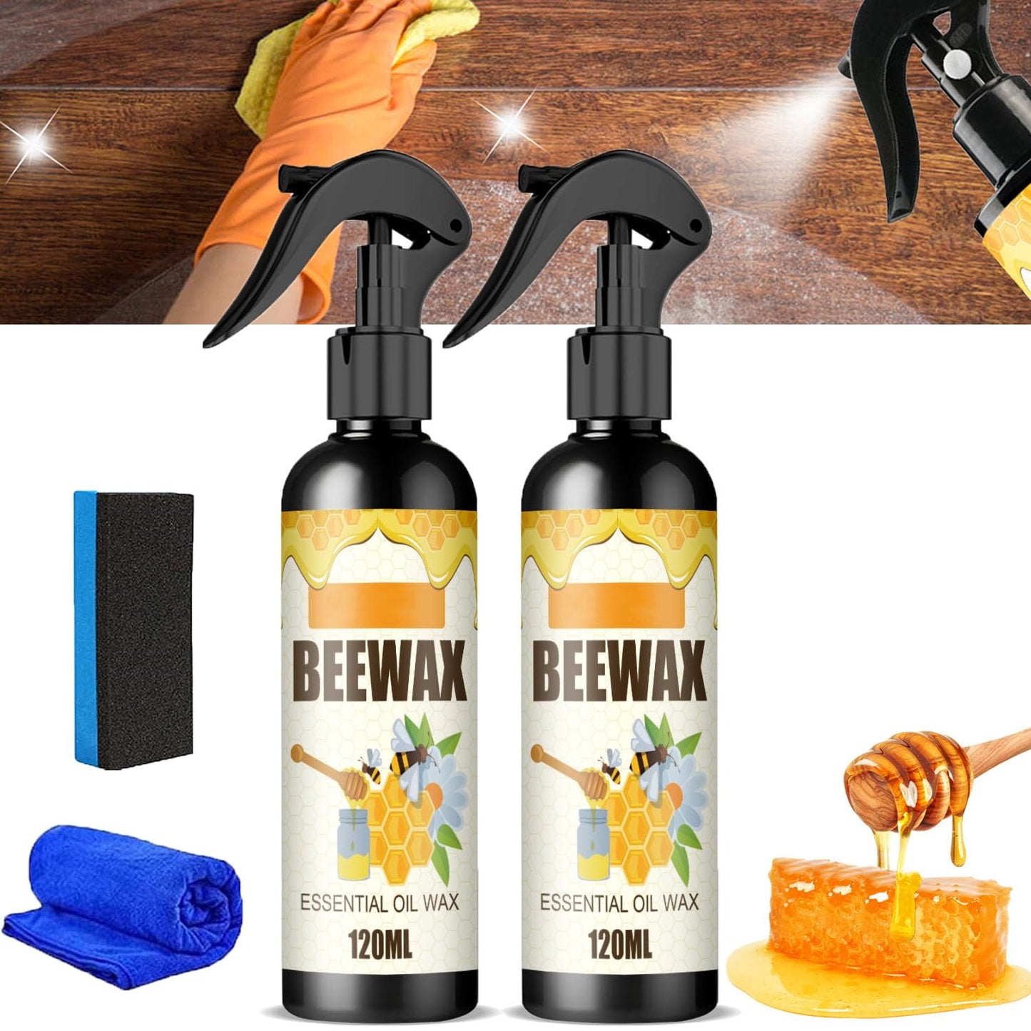 Natural Furniture Polish Spray - (IMPORTED)