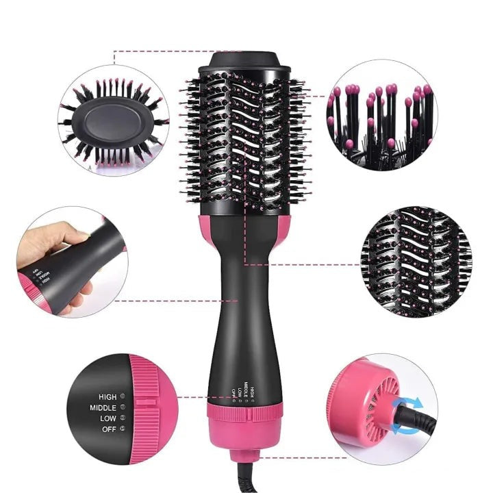 4-in-1 Hair Dryer & Straightener