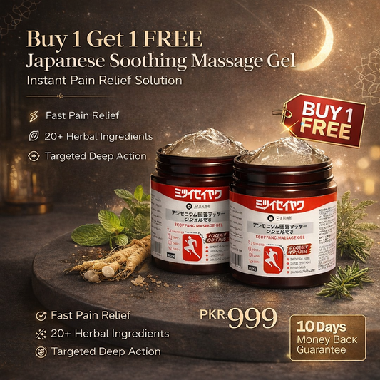 2 Pcs Japanese Instant Pain Relief Soothing Massage Gel