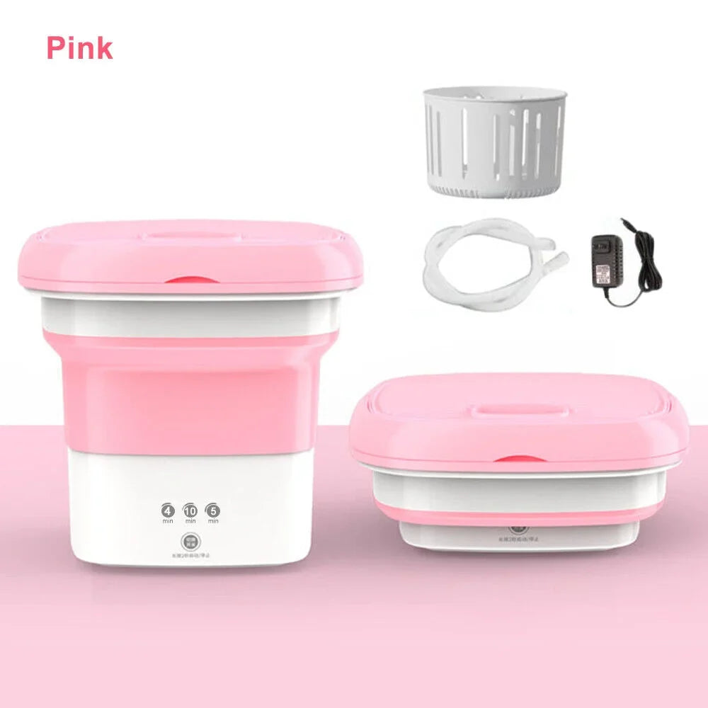 FOLDABLE WASHING MACHINE WITH DRYER