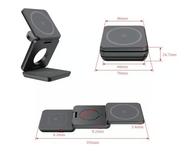 3 in 1 Magnetic Wireless Charger
