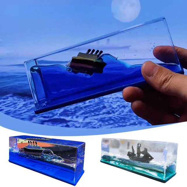 Acyralic Titanic Cruise Ship