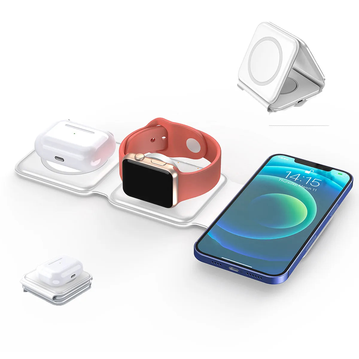 3 in 1 Magnetic Wireless Charger