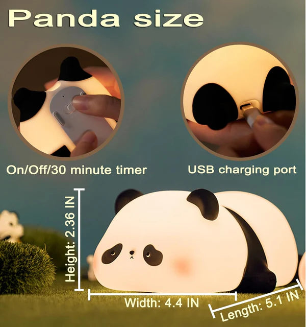 Rechargeable Panda Lamp