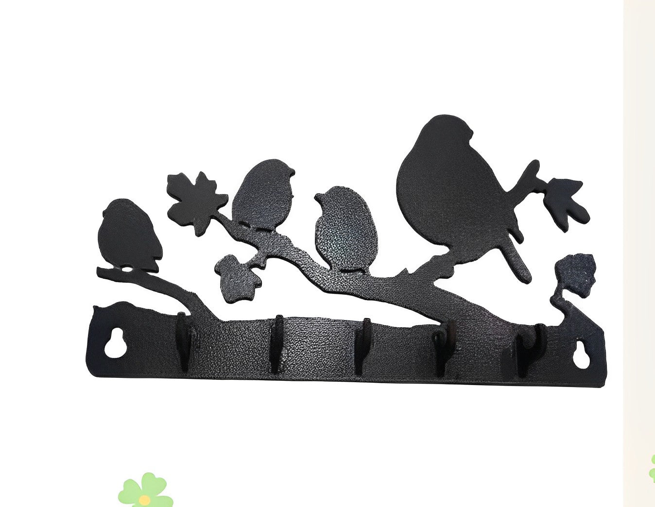 Leave key hanger MDF Wood material