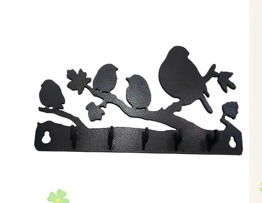 Leave key hanger MDF Wood material
