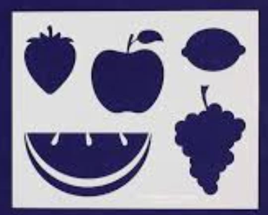 fruit Stencils