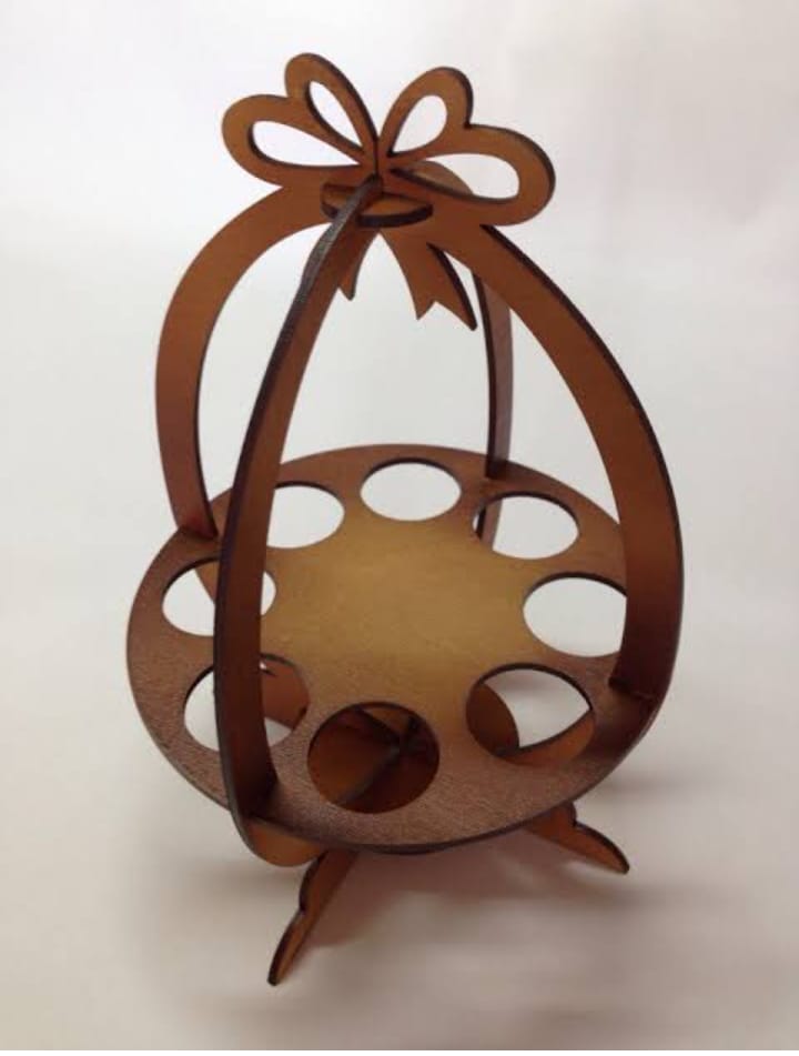 Eggs holder Wooden egg stand