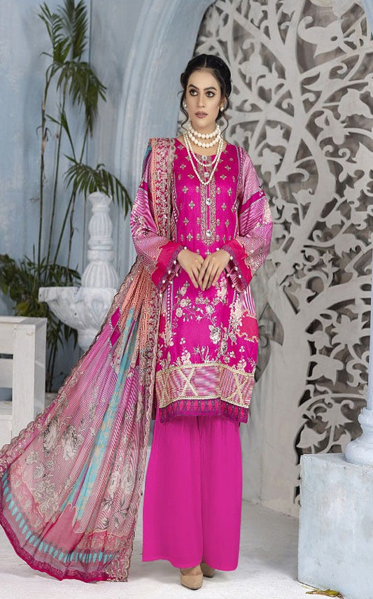 BIN SAEED Embroidered Viscose Collection 3 PIECES Unstitched Party Wear | winter 23