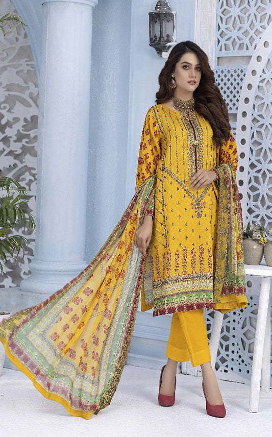 BIN SAEED Embroidered Viscose Collection 3 PIECES Unstitched Party Wear | winter 23