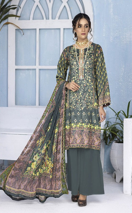 BIN SAEED Embroidered Viscose Collection 3 PIECES Unstitched Party Wear | winter 23