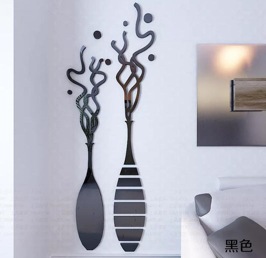pop art diy Wall stickers Wooden material ( size 15×48 inch  )