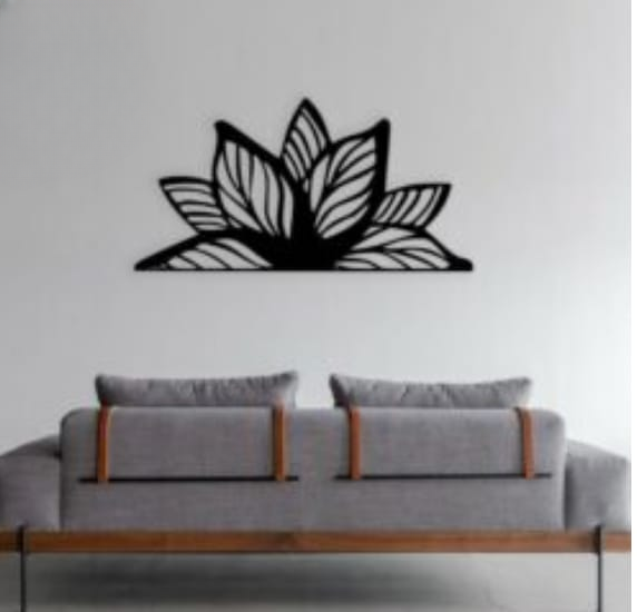 Flowers Wall decorations MDF Wood material