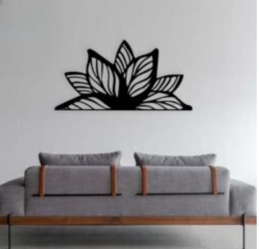 Flowers Wall decorations MDF Wood material