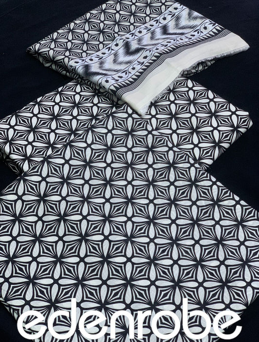 Edenrobe lawn | Unstitched   💯 Original 3pc Printed New Collection