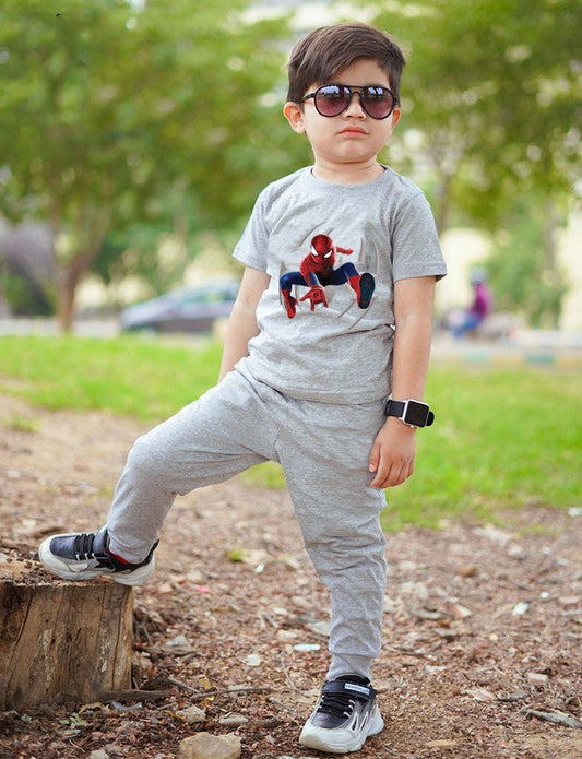 Printed Summer Tracksuite For Kids
